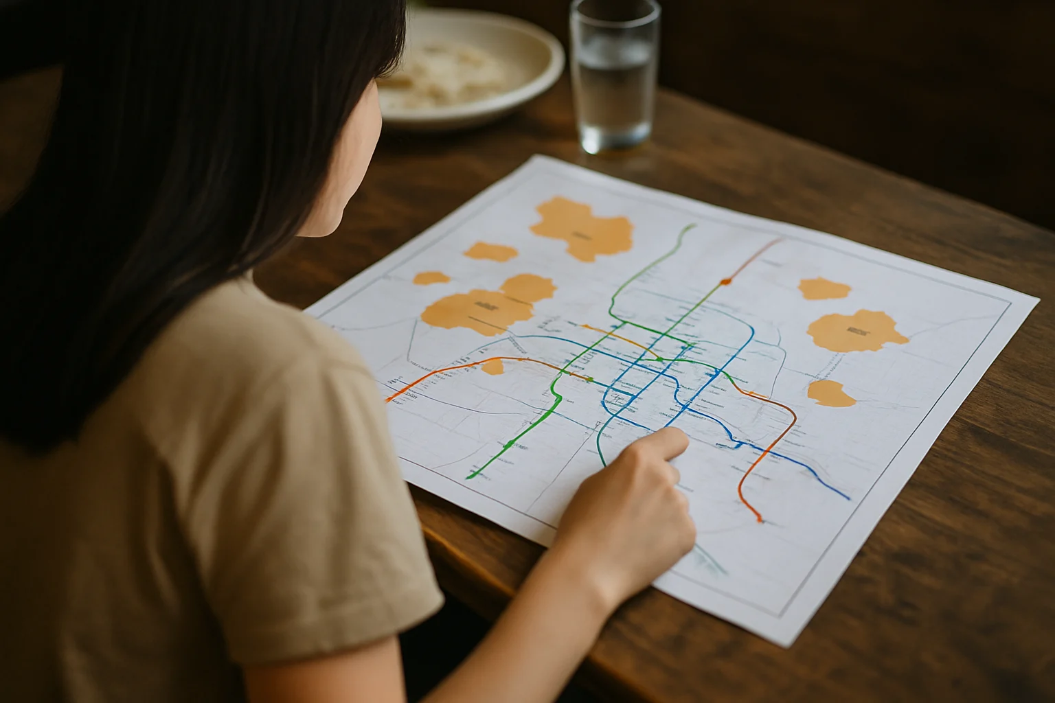 台中美食推薦指南重點區域與捷運動線規劃地圖