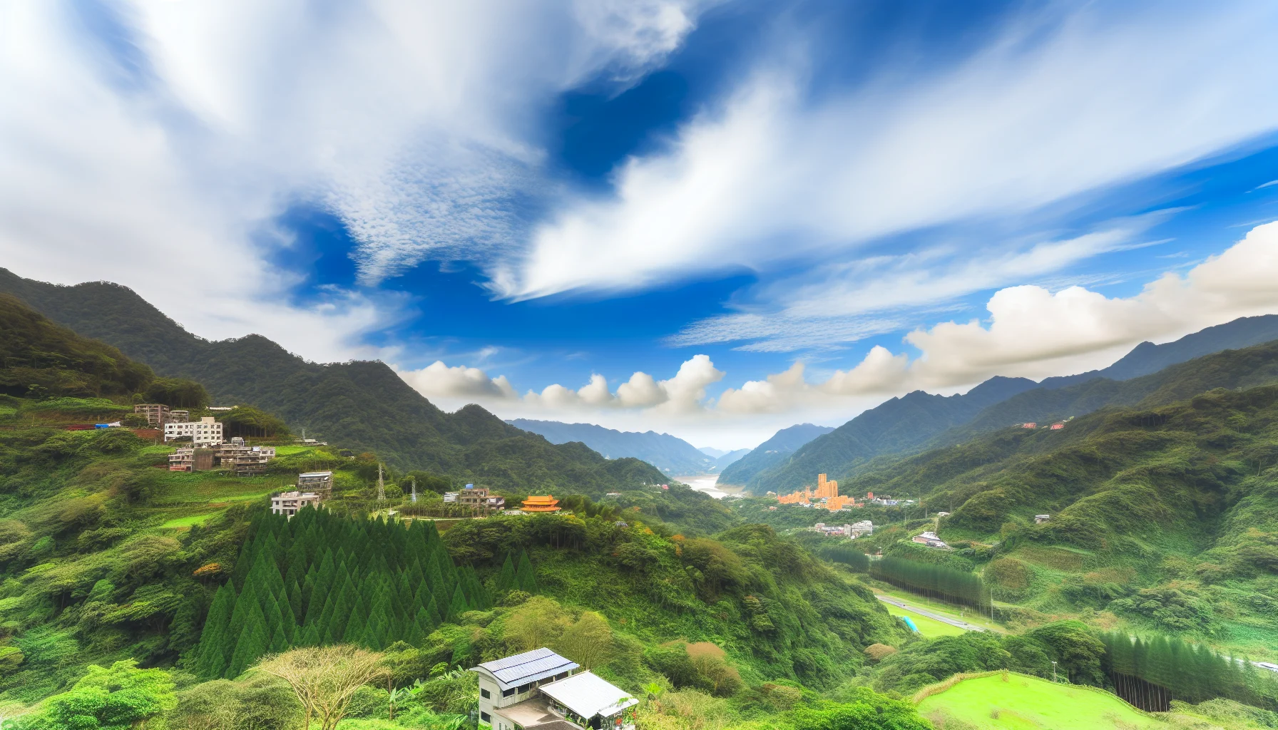 台灣四季旅遊景點地圖,標示各地最佳造訪時間