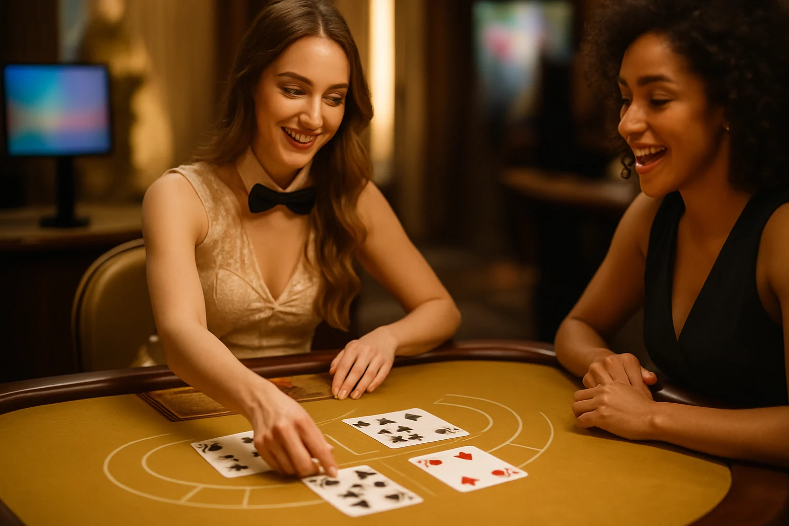 百家樂路單顯示長莊趨勢的電腦螢幕畫面