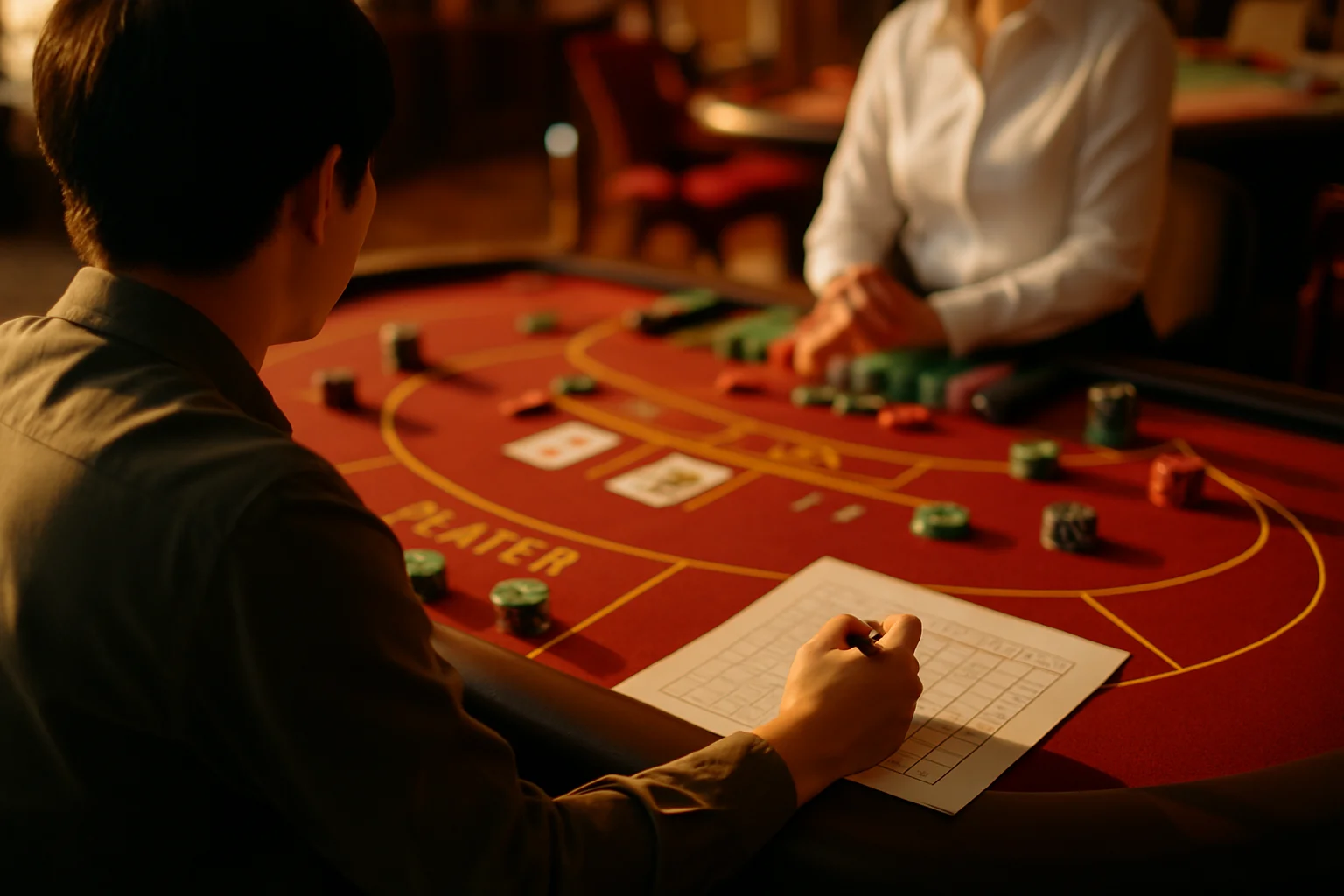 百家樂怎麼玩才會贏-資金管理表格與玩家規劃現場